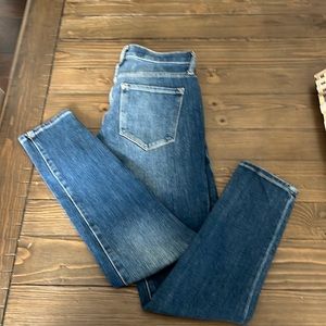 Banana Republic mud rise skinny jeans